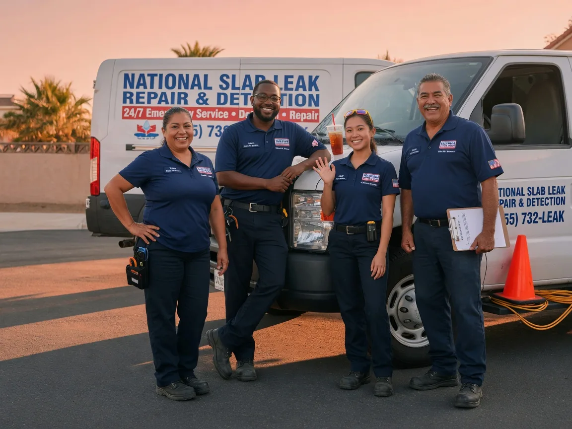 Slab Leak Detection company in Tecopa, CA